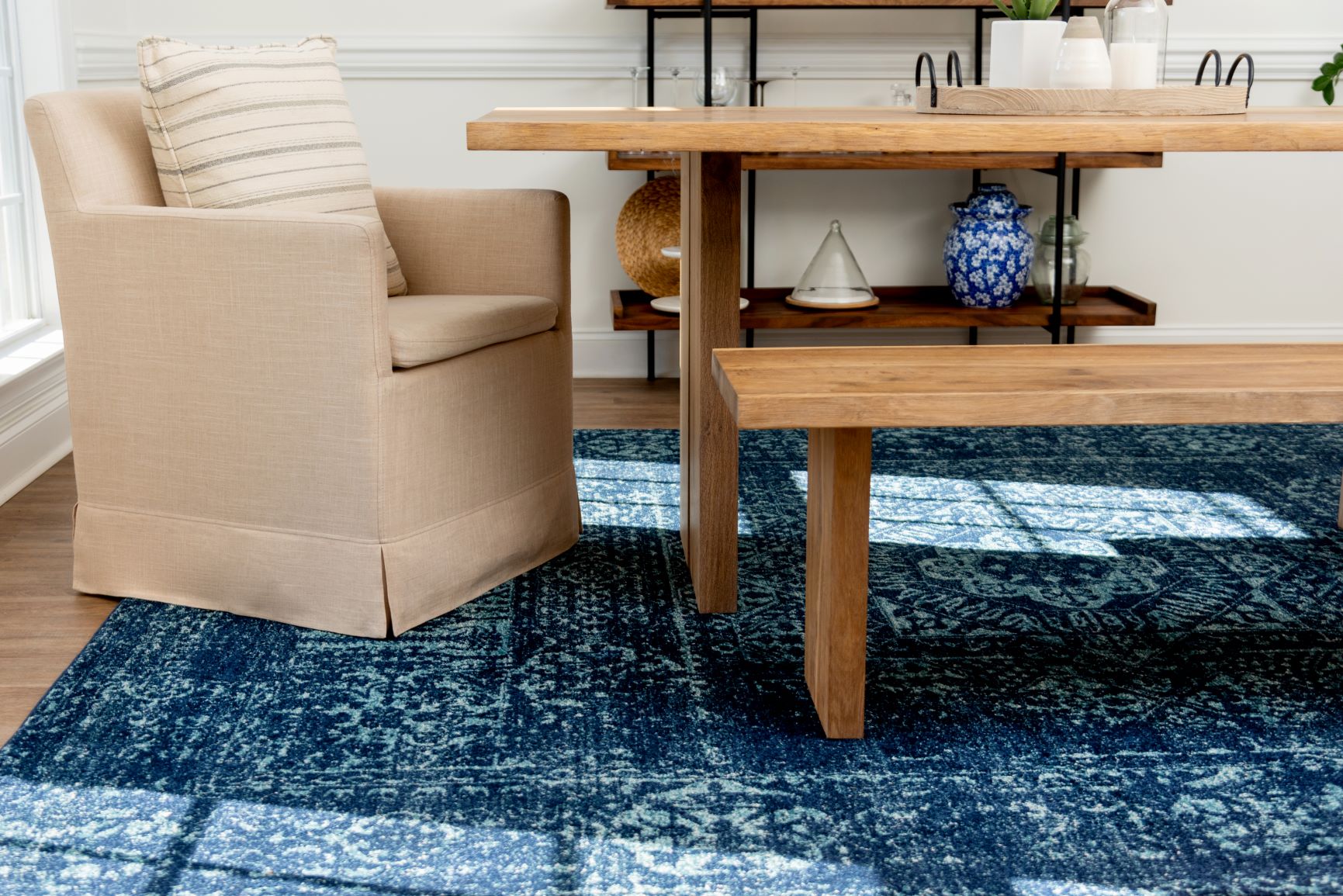 Simple Rules for Dining Room Rugs | Floorspace