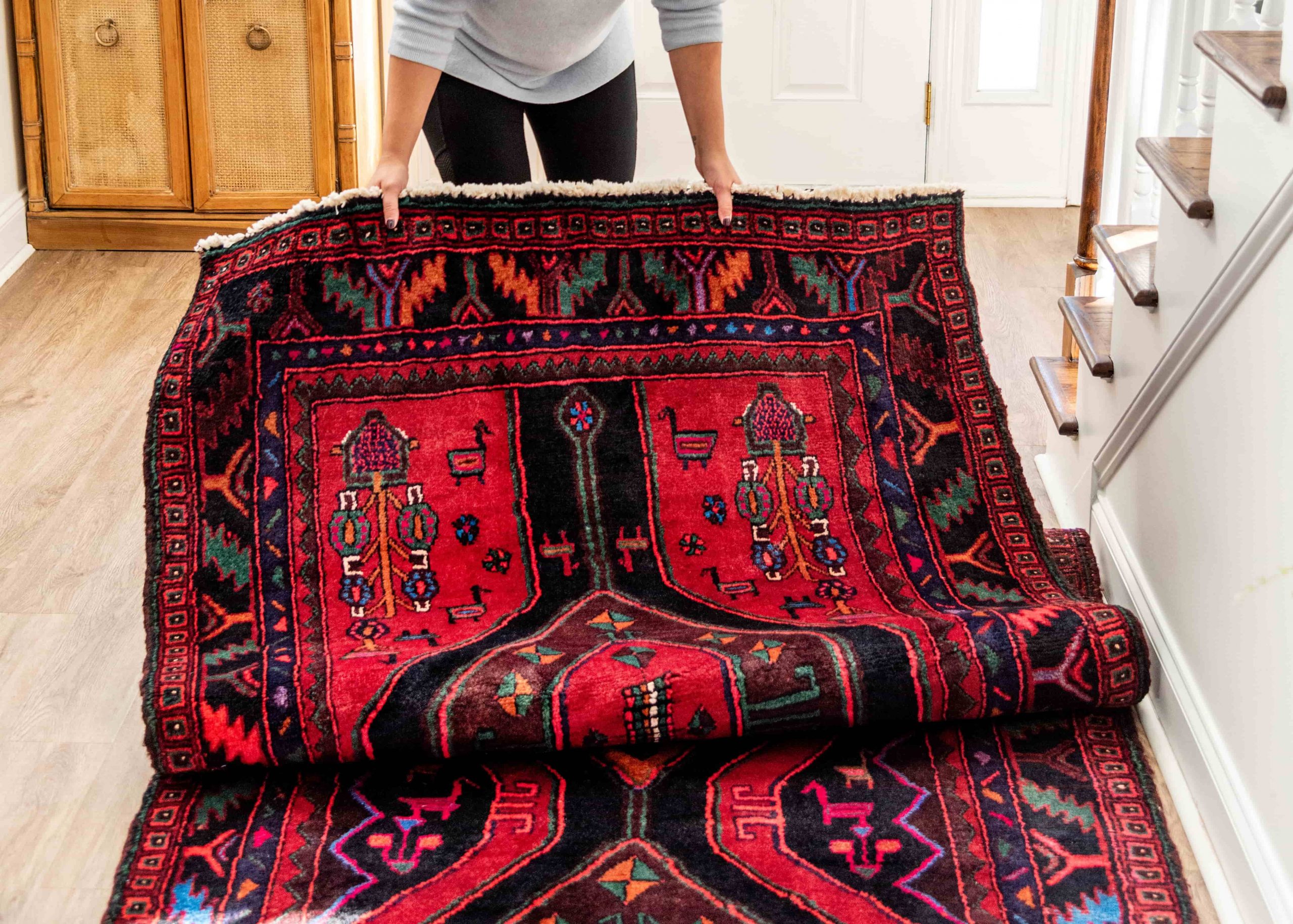 How to Make Rugs Stay Put : Rug Care 